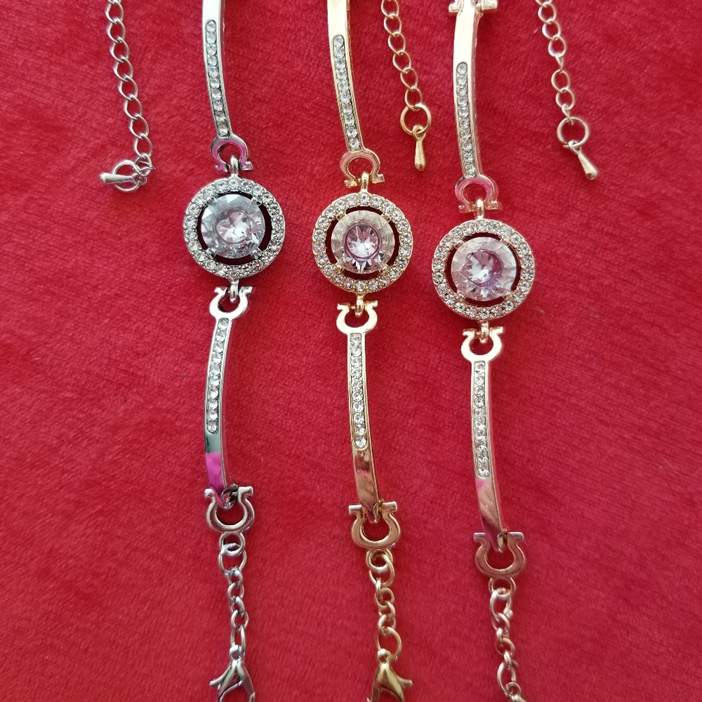 Rhinestone bracelet